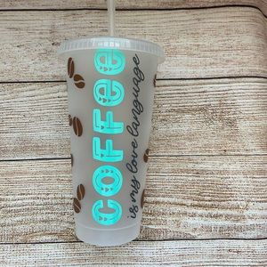 Hand made Venti tumbler, super cute!!